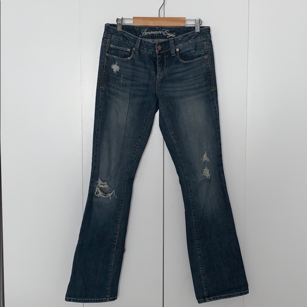 American Eagle “True Boot” jeans